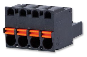 METZ CONNECT SP06505VBNC Pluggable Terminal Block, 5 mm, 5 Ways, 28 AWG, 12 AWG, 2.5 mm², Push In Lock