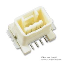 MOLEX 503395-0410 PCB Receptacle, Wire-to-Board, 1.5 mm, 1 Rows, 4 Contacts, Female Receptacle, Surface Mount