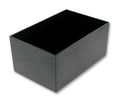 CAMDENBOSS RTM105-BLK Plastic Enclosure, Open Top, Potting Box, ABS, 35 mm, 50 mm, 75 mm