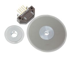 BROADCOM HEDS-9100#C00 Rotary Encoder, Module, Optical, Incremental, 100 PPR, 0 Detents, Vertical, Without Push Switch