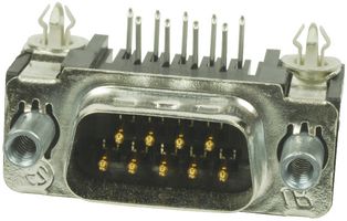 TE CONNECTIVITY - AMP 5747840-5 D Sub Connector, DB9, Standard, Plug, AMPLIMITE HD-20, 9 Contacts, DE, Solder
