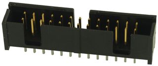 TE CONNECTIVITY - AMP 5103309-6 Pin Header, Wire-to-Board, 2.54 mm, 2 Rows, 26 Contacts, Through Hole Straight, AMP-LATCH