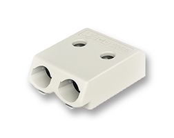 WAGO 2059-302/998-403 Wire-To-Board Terminal Block, 3 mm, 2 Ways, 26 AWG, 22 AWG, 0.34 mm², Clamp
