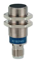 TELEMECANIQUE SENSORS XS618B1PBM12 Inductive Proximity Sensor, Cylindrical, OsiSense XS, M18, 8 mm, PNP, 12 V to 48 V, Connector