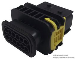 TE CONNECTIVITY 1-1564414-1 Automotive Connector Housing, MCP, Plug, 12 Ways, AMP MCP Series Tab Power Contacts