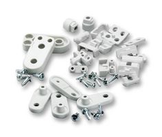 FIBOX FP 22046 WALL FAST. SET Enclosure Accessory, 4 Pieces, Screws, Wall Fastening Lug, Fibox PICCOLO & MNX Series Enclosures