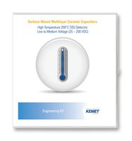 KEMET CER ENG KIT 24 Capacitor Kit, MLCC SMD, C0G, KEMET Engineering Kit