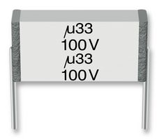 TDK B32562H3225K000 General Purpose Film Capacitor, Metallized PET Stacked, Radial Box - 2 Pin, 2.2 µF, ± 10%, 160 V