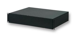 NVENT SCHROFF 14821207 19" Case, Rack Mount, 2U, Grey, 2U, Steel, Rack Mount, 88 mm, 444 mm, 310 mm