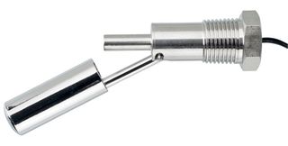 SENSATA / CYNERGY3 SSF215X100 Float Switch, SSF215 Series, Horizontal, Long Reach, SPST, Stainless Steel, 50 VA, 1 m Cable