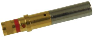 ITT CANNON 031-1308-000 Rectangular Power Contact, ARINC 600, Gold Plated Contacts, Copper Alloy, Socket, Crimp, 14 AWG