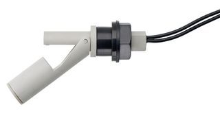 SENSATA / CYNERGY3 RSF76Y100TV Float Switch, RSF70 Series, Horizontal, External, SPST, PPS, 25 VA, 1 m Cable