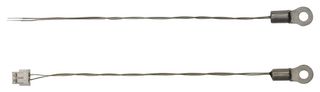 VISHAY NTCALUG03A103GC Thermistor, NTC, 10 kohm, NTCALUG03 Mini Lug Series, 3984 K, Through Hole, Wire Leaded