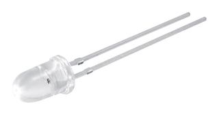 VISHAY VSLY5940 Infrared Emitter, 940 nm, 3 °, T-1 3/4 (5mm), 10 mW/Sr, 10 ns, 10 ns