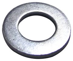 TR FASTENINGS DM2.5-FASTWAZ100DIN125 Washer, Plain, Steel, Zinc Plated, 2.7mm, 6mm, Pack of 100