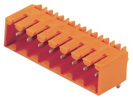 WEIDMULLER 1605120000 Terminal Block, Header, 3.5 mm, 7 Ways, 17 A, 320 V, Through Hole Right Angle