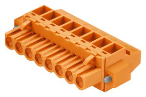 WEIDMULLER 1949830000 Pluggable Terminal Block, 5.08 mm, 5 Ways, 26 AWG, 12 AWG, 4 mm², Screw