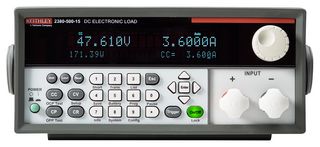 KEITHLEY 2380-120-60 DC Electronic Load, 2380 Series, 250 W, Programmable, 1.8 V, 120 V, 60 A