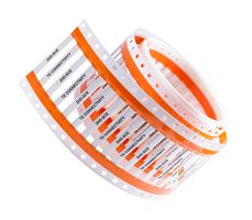 TE CONNECTIVITY - RAYCHEM ZHD-SCE-4.8-50-9 Wire Marker, ZHE-SCE Zero Halogen, Heat Shrinkable Sleeve, LSZH (Low Smoke Zero Halogen), White