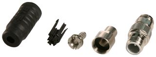 TE CONNECTIVITY 1-2823449-1 Sensor Connector, M12 Rail, A-Coded, Male, 5 Position, M12, Male, 5 Positions, Crimp Pin