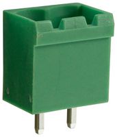 CAMDENBOSS CTBP9308/2 Terminal Block, Closed Ended, Header, 5.08 mm, 2 Ways, Through Hole Vertical