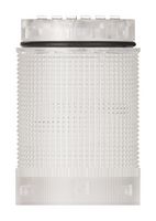 WERMA 63434055 Visual Signal Indicator, TwinFLASH, LED, Yellow, Continuous, Flashing, 24VDC, 24VAC, IP66, 40mm Dia.