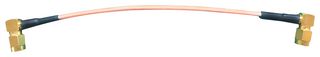 MULTICOMP PRO MC001056 RF / Coaxial Cable Assembly, 6 ", 150 mm, RG316, SMA Right Angle Plug, SMA Right Angle Plug