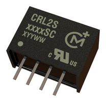MURATA POWER SOLUTIONS CRL2S0505SC Isolated Through Hole DC/DC Converter, ITE, SIP, 1:1, 2 W, 1 Output, 5 V