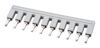 WAGO 2002-410 Jumper (Busbar), Light Grey, Insulated Push-in Jumper Bar