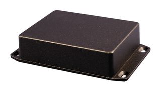 HAMMOND 1590LLBFLBK Metal Enclosure, Flanged, Small, Diecast Aluminium, 25 mm, 50.5 mm, 50.5 mm, IP54