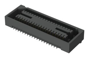 SAMTEC BSE-020-01-F-D-A-TR Mezzanine Connector, Receptacle, 0.8 mm, 2 Rows, 40 Contacts, Surface Mount, Phosphor Bronze