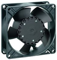 EBM-PAPST 3314NHH DC Axial Fan, 24 V, Square, 92 mm, 32 mm, Ball Bearing, 63 CFM