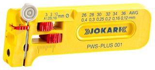 JOKARI 40024 Wire Stripper, 36AWG to 26AWG, 0.12mm to 0.4mm, Capacity