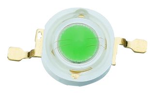 MULTICOMP PRO THEM-CLGX(520535) High Brightness LED, ESD, Green, 535 nm, 155 °, 75 lm, 350 mA