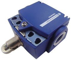 TELEMECANIQUE SENSORS XCKT2102P16 Limit Switch, Top Roller Plunger, SPST-NO, SPST-NC, 10 A, 240 V, 12 N-m, OsiSense XC Series