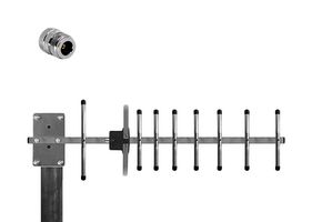 SIRETTA OSCAR3A/X/FMEM/S/S/19 Antenna, Quad band GSM/GPRS, 11dBi, Wall / Bracket Mount, YAGI, FME