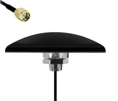 SIRETTA TANGO15/3M/SMAM/SMAM/S/S/24 Antenna, GSM/GPS, Adhesive/Screw, SMA, 3m