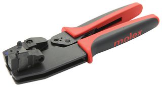 MOLEX 63811-6500 Crimp Tool, Ratchet, Molex SPOX 5194 Series 24-18AWG Contacts, 207129