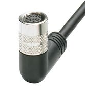 PHOENIX CONTACT 1693704 Sensor Cable, 90° M8 Receptacle, Free End, 10 Positions, 5 m, 16.4 ft