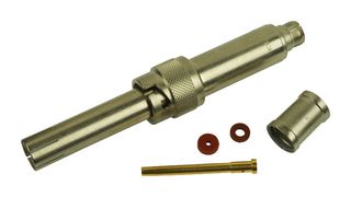 KINGS 1765-1 RF / Coaxial Connector, 20 KV, Coaxial, Straight Plug, Crimp, RG8, RG8A, RG11, RG11A, RG213