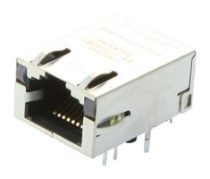 BEL MAGNETIC SOLUTIONS L829-1J1T-43 Modular Connector, ICM, 1Gbase-T, Low Profile, Tab Up, RJ45 Jack, 1 x 1 (Port), 8P8C, Cat5e