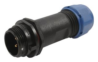 CLIFF ELECTRONIC COMPONENTS FM686843 Circular Connector, Sealed Circular Connector, Cliffcon 68 Series, Cable Mount Plug, 3 Contacts