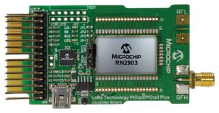 MICROCHIP RN-2903-PICTAIL Daughter Board, PICtail™/PICtail Plus, RN2903 Low-Power Long Range LoRa® Transceiver Module