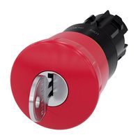 SIEMENS 3SU1000-1HF20-0AA0 Switch Actuator, Siemens 22mm Emergency Stop Mushroom Pushbutton Switches