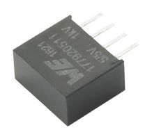 WURTH ELEKTRONIK 177920511 Isolated Through Hole DC/DC Converter, ITE, SIP, 1:1, 1 W, 1 Output, 5 V