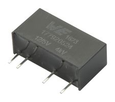 WURTH ELEKTRONIK 177920524 Isolated Through Hole DC/DC Converter, ITE, SIP, 1:1, 1 W, 1 Output, 5 V