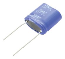 KYOCERA AVX SCMR18C105PRBA0 Supercapacitor, EDLC, 1 F, 5 V, Radial Leaded, 0%, +100%, 11.5 mm, 1000 hours @ 60°C