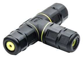 AMPHENOL LTW SC-L-PGT2-04-YW Cable Joint, IP68, 4 Position, 8.5 mm, Yellow, 2.5 mm², FICX Series