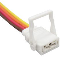 AMPHENOL LTW SSL11-J4LJ0-B22A04 Cable Assembly, W/ Lock, SSL Receptacle to Free End, 4 Ways, 3 mm, 1 Row, 400 mm, 15.8 "