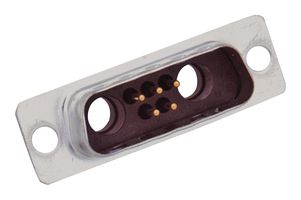 AMPHENOL COMMUNICATIONS SOLUTIONS L717TWA7W2P Combination Layout D Sub Connector, TW Hybrid D Sub, DA-7W2, Plug, 7 Contacts, 5 Signal, 2 Power